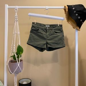 H&M Green Casual Shorts